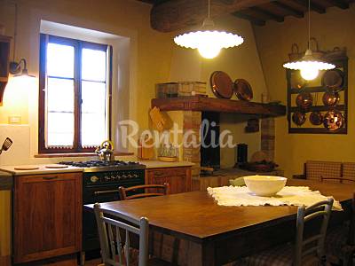 3 Cocina Florencia Gambassi Terme Apartamento