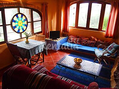 Andalusí-style Living-room Granada Lanjarón Apartment