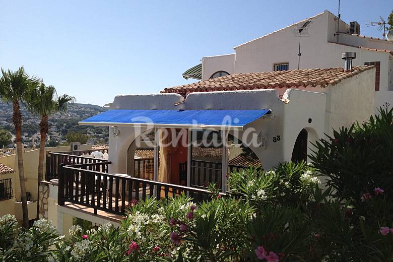 Bungalow con encanto, vistas al mar y panoramicas. - Moraira (Teulada