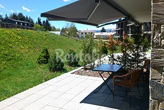 Planta baja esquinera con piscina, 4 personas.