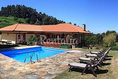 Villa en la montaña a 6 km de la playa Vizcaya/Bizkaia