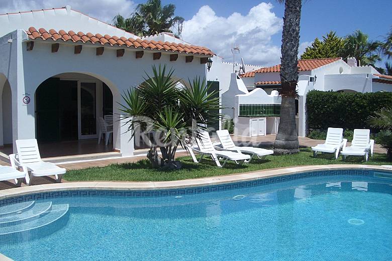 Two villas with barbacue and private pools Cap D'artrutx (Ciutadella