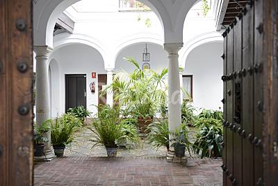 Casa Palacio las Palomas. Apt.Centro 600m.Playa Cádiz