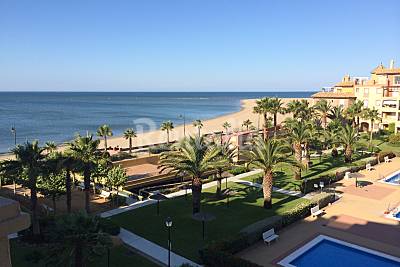 Appartamento con 3 stanze in prima linea di spiaggia Huelva