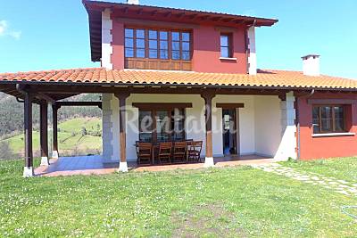 Casa para 8-10 personas a 3.5 km de la playa Asturias