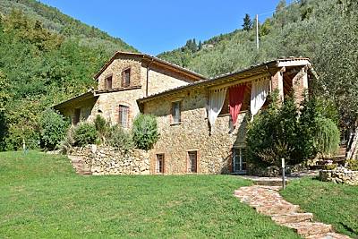 Splendido rustico singolo con piscina. Lucca